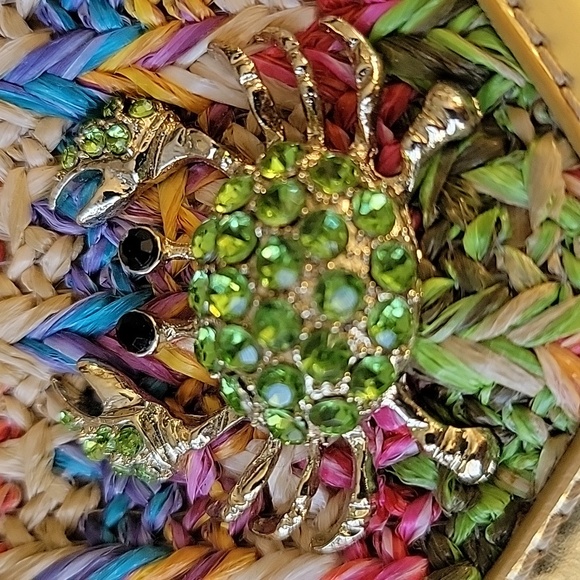 Nine West multi color straw clutch - Picture 9 of 9